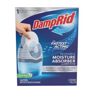 damprid fresh scent drop-in tab moisture absorber starter kit