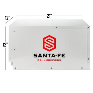 Santa Fe Compact70 Dehumidifier for Crawl Space and Basements to Remove Moisture 6-Year Warranty