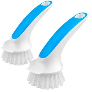 MR.SIGA Pot and Pan Cleaning Brush - Pack of 2