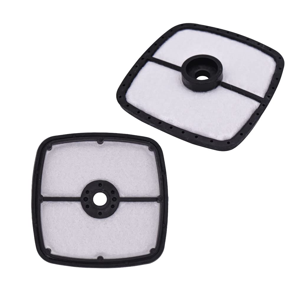 HQRP 2-Pack Filter compatible with Echo ES-210 ES-211 ES-250 ES-252 ES-2000 ES-2100 ES-2400 Chipper Shredder, compatible with Echo EDR-260 Engine Drill