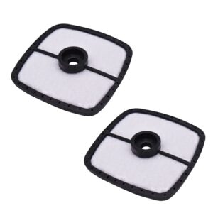 hqrp 2-pack filter compatible with echo pe-200 pe-201 pe-225 pe-230 pe-231 pe-265 pe-265s pe-2000 edger, tc-210 tc-210i tc-2100 tiller, shr-210 shr-2100 sprayer, wp-1000 water pump