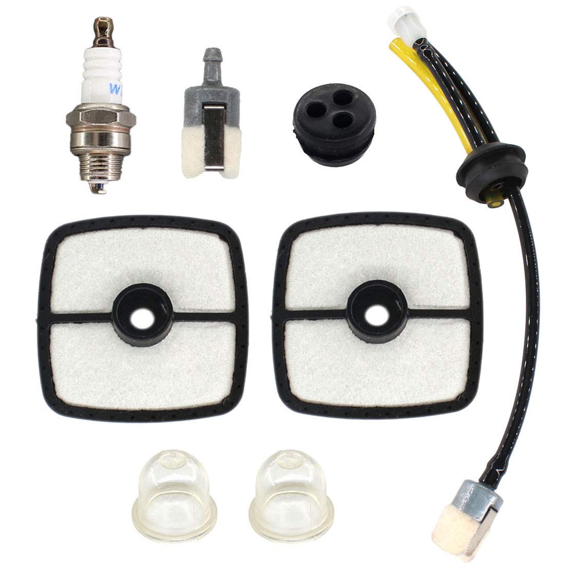 USPEEDA Air Filter Tune Up Kit for Echo Hedge Trimmer DH 212 HC HC1001 HC150 Mantis Tiller 7222 7225 TC-210 TC-2100 HC-1500