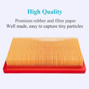 HOODELL 951-10298 Air Filter with Pre Filter, Compatible for Cub Cadet 951-14632 SC100, Kohler 14 083 01-S, MTD 951-10298 and More, Premium Lawn Mower Air Cleaner Kit