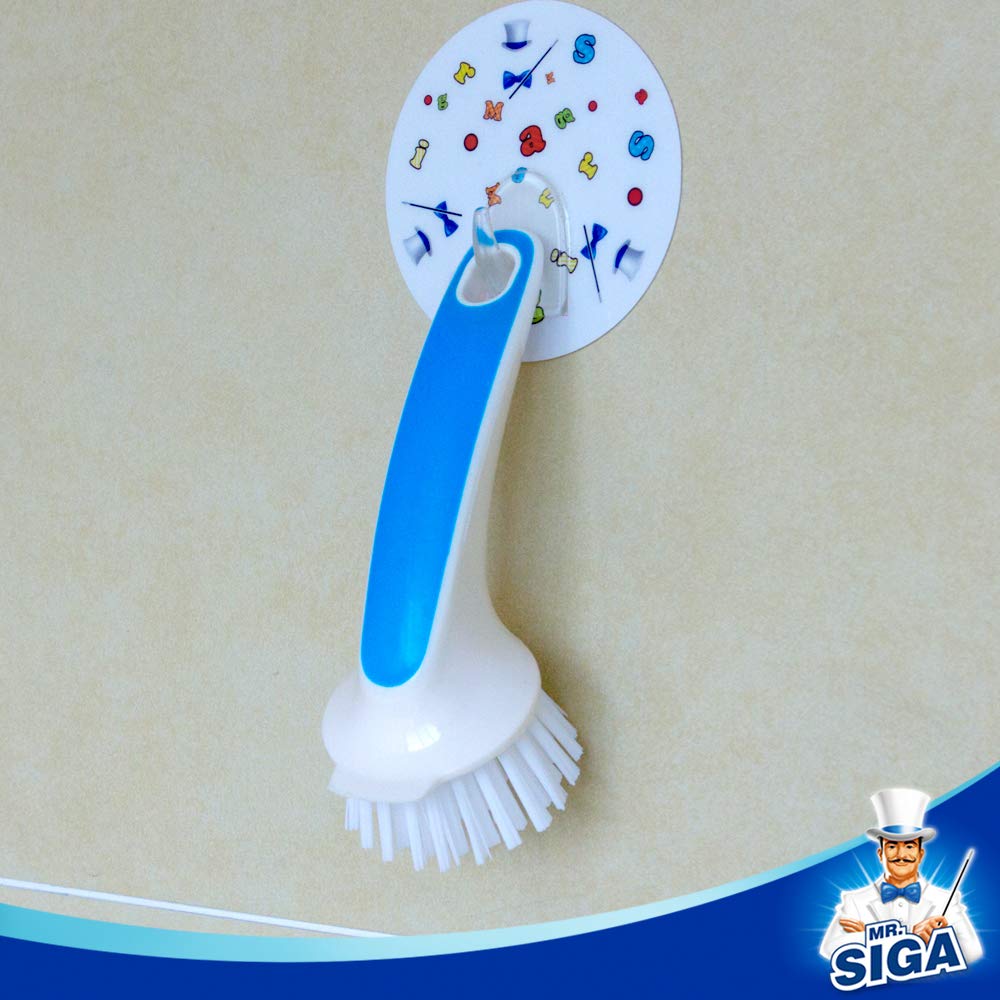 MR.SIGA Pot and Pan Cleaning Brush - Pack of 2