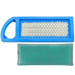 Leopop Lt1000 Air Filter for Briggs and Stratton 697153 Craftsman Lt1000 Intek 15-18.5 HP Parts Engine Lawn Mower BS 698083 795115