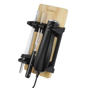 Cuisinart Electric Knife with Cutting Board, Stainless Steel/Black, CEK-41