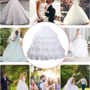 dgdgbaby Hoop Skirt Crinoline Underskirt Petticoat for Women Ball Gown Bridal Tulle Underskirt for Wedding Dress