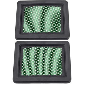 HIPA HRX217 Air Filter for Honda GCV160 HRX 217 HRR216 HRC216 HRT216 HRB216 HRS216 HRB217 HRZ216 Walk-Behind Lawn Mower Engine 2Pack