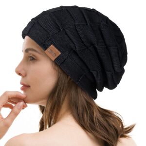 REDESS Beanie Hat for Men and Women Winter Warm Hats Knit Slouchy Thick Skull Cap