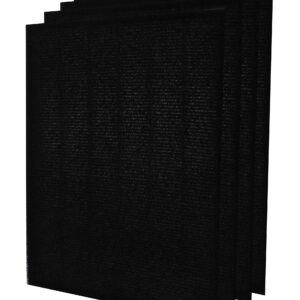 InvisiClean Replacement Activated Carbon Prefilter - 4 Pack - Genuine Prefilter for InvisiClean Claro Air Purifier IC-4524