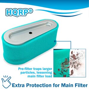 HQRP Filter Cartridge + Pre-Cleaner compatible with Briggs & Stratton 28F707 28M706 28M707 28N707 28P700 28Q700 28R700 28T700 28V700 28S700 Series Engine