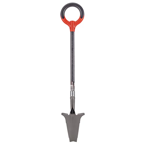 Radius Garden 23311 Root Slayer Perennial Shovel, Red