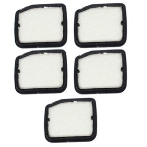 aisen pack of 5 air filters for a226001390 shindaiwa ah242 ahs242 c344 m242 t242 t242x trimmers