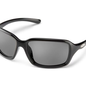 Suncloud Fortune Polarized Sunglasses, Black/Polarized Gray, One Size