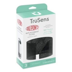 TruSens DuPont Replacement Carbon for Medium Z-2000 Standard HEPA Filter | 3 Pack