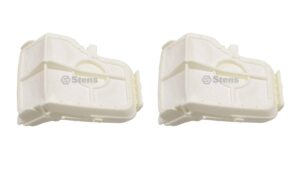 2 pack stens 102-282 air filter fits echo p021016500 cs-310