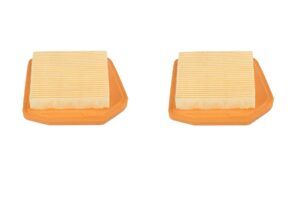 rotary 2 pack air filter fits stihl 4147-141-0300 fs240c fs260c fs360c fs410c fs460c