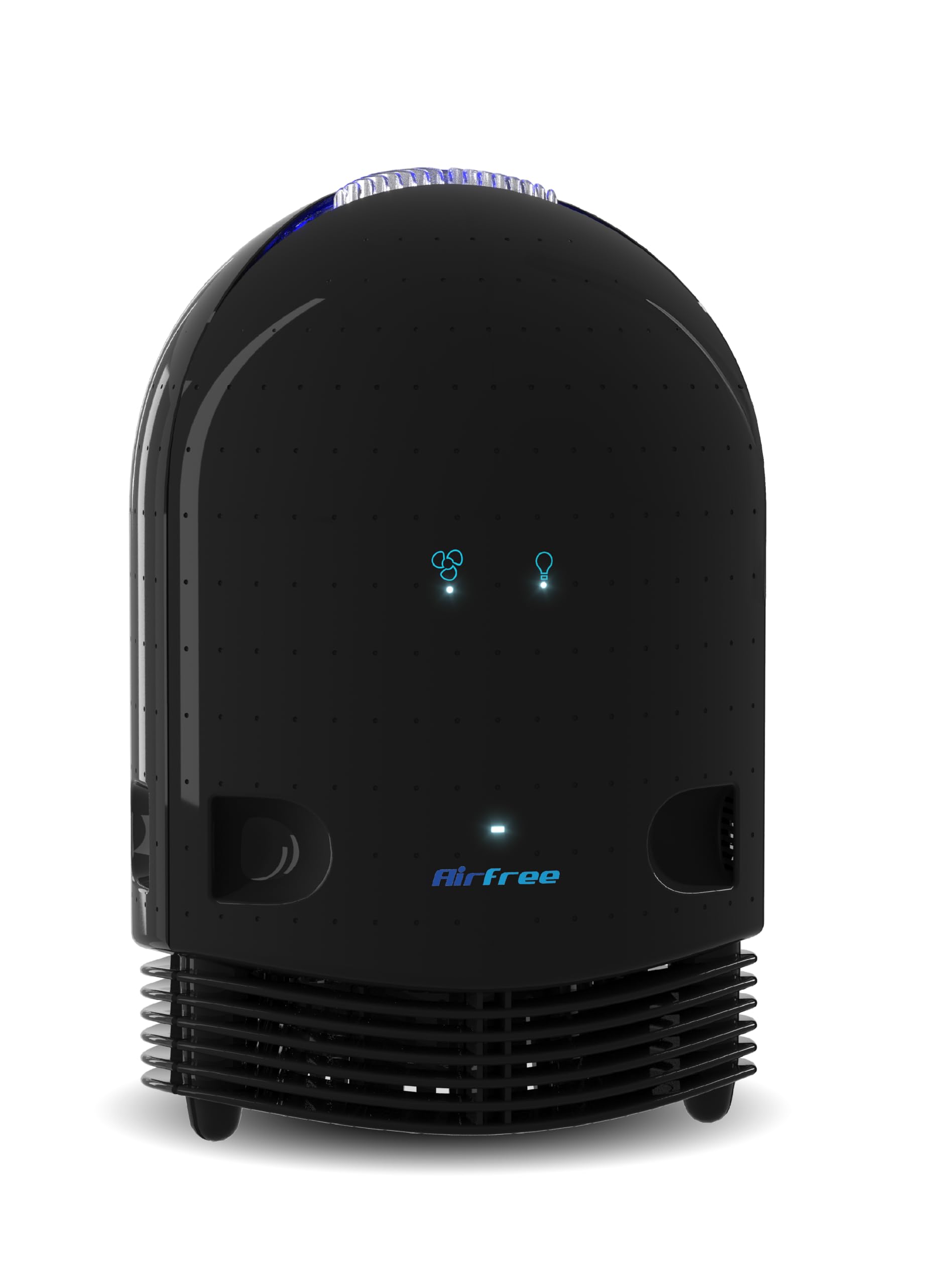 Airfree 3000 Plus Filterless Silent Air Purifier Destroys Mold, Allergens, Prevents Mildew. Remote, App & Alexa Controlled Air Sterilizer booster and Top Lights. 650 sq ft, Black.