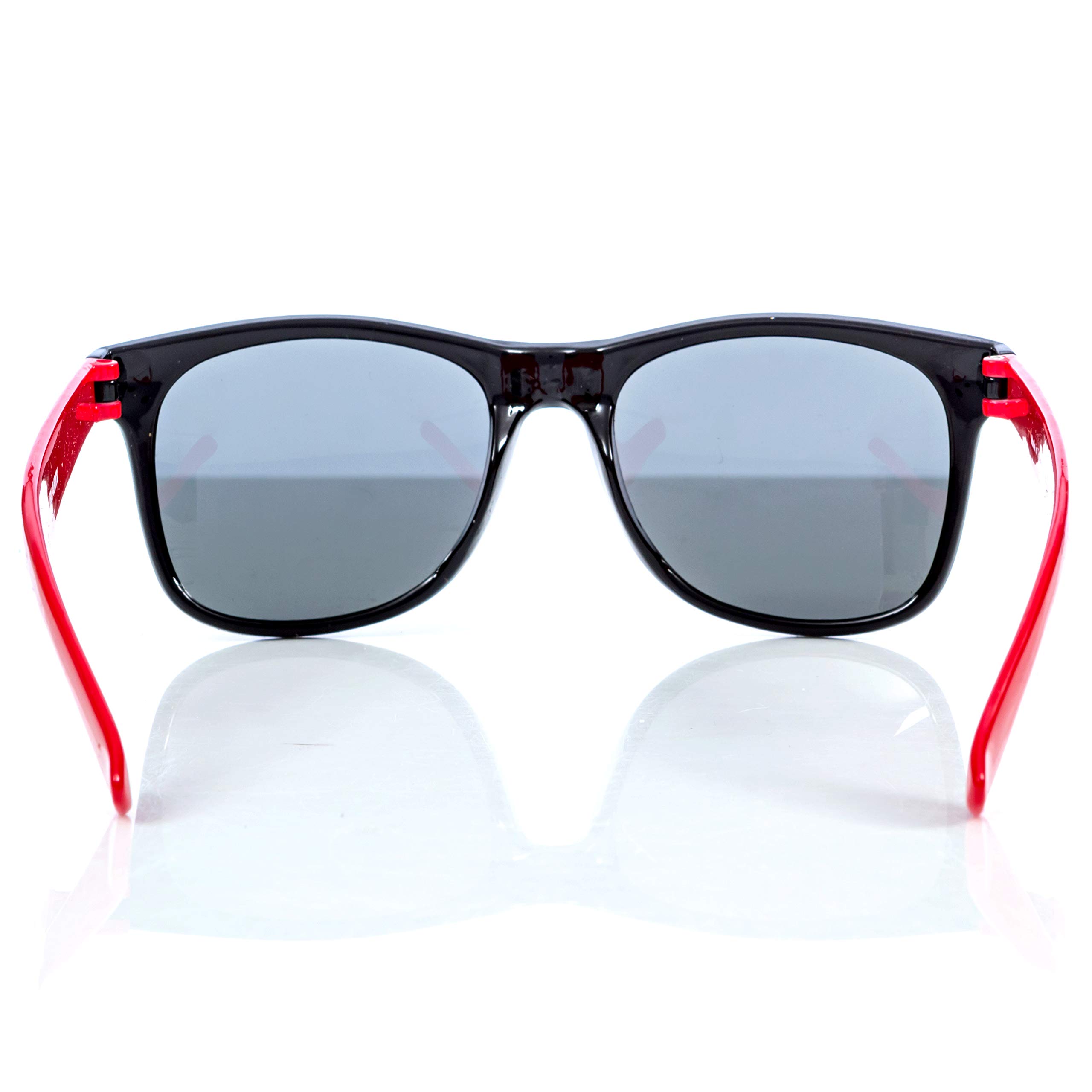 Guard Polarized Sunglasses (Black/Red)