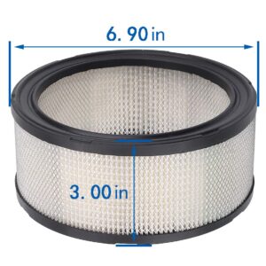 Buckbock 24 083 03-S Air Filter for Kohler CH25 CH730 CH740 ECH749 CH23 CH640 CH680 CH20 CV730 CH22 CV25 18HP - 25HP OHV Engine with 52 050 02-S Oil Filter