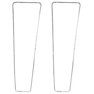 Trenton Gifts Pants Stretcher | Set of 2 | Wrinkle Free Pants Silver