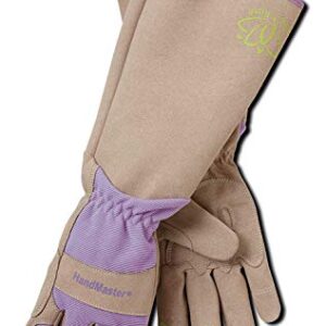 MAGID HandMaster Professional Rose Pruning Gloves, 1 Pair, Size 9/Large, BE195T