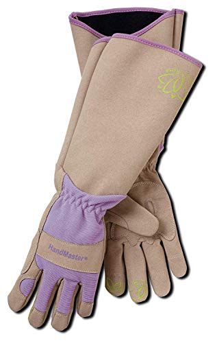 MAGID HandMaster Professional Rose Pruning Gloves, 1 Pair, Size 9/Large, BE195T