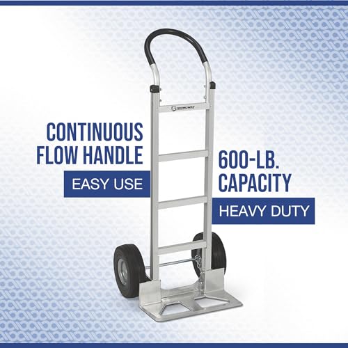 Strongway Aluminum Hand Truck - 600-Lb. Capacity