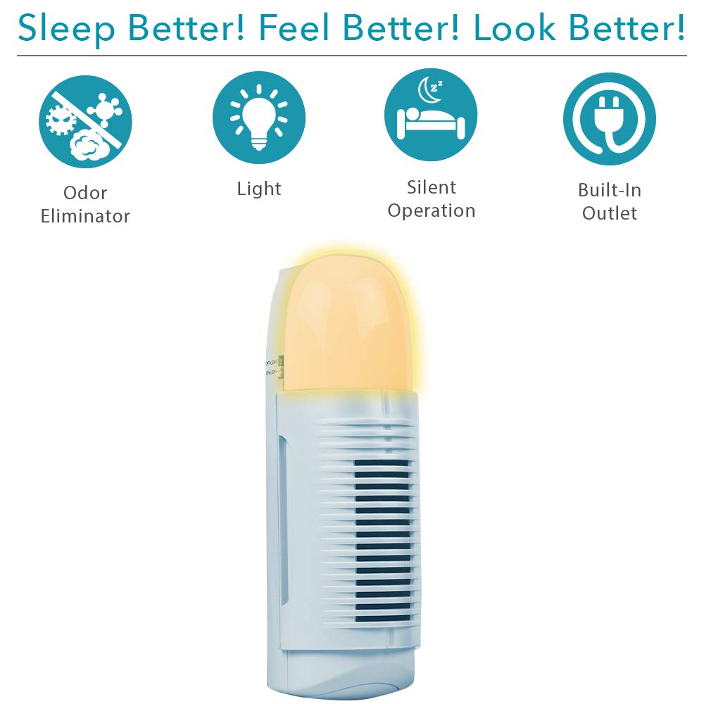 Air Innovations Plug in Air Purifier & Nightlight XJ-209