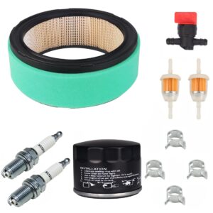 Euros GT2550 Air Filter Tune Up Kit Fit For Cub Cadet 2176 2185 GT2186 2206 2284 GT2523 GT2544 GT2554 GT3100 GT3200 1864 1863 2185 3240 2084 LT2042 Riding Lawn Mower