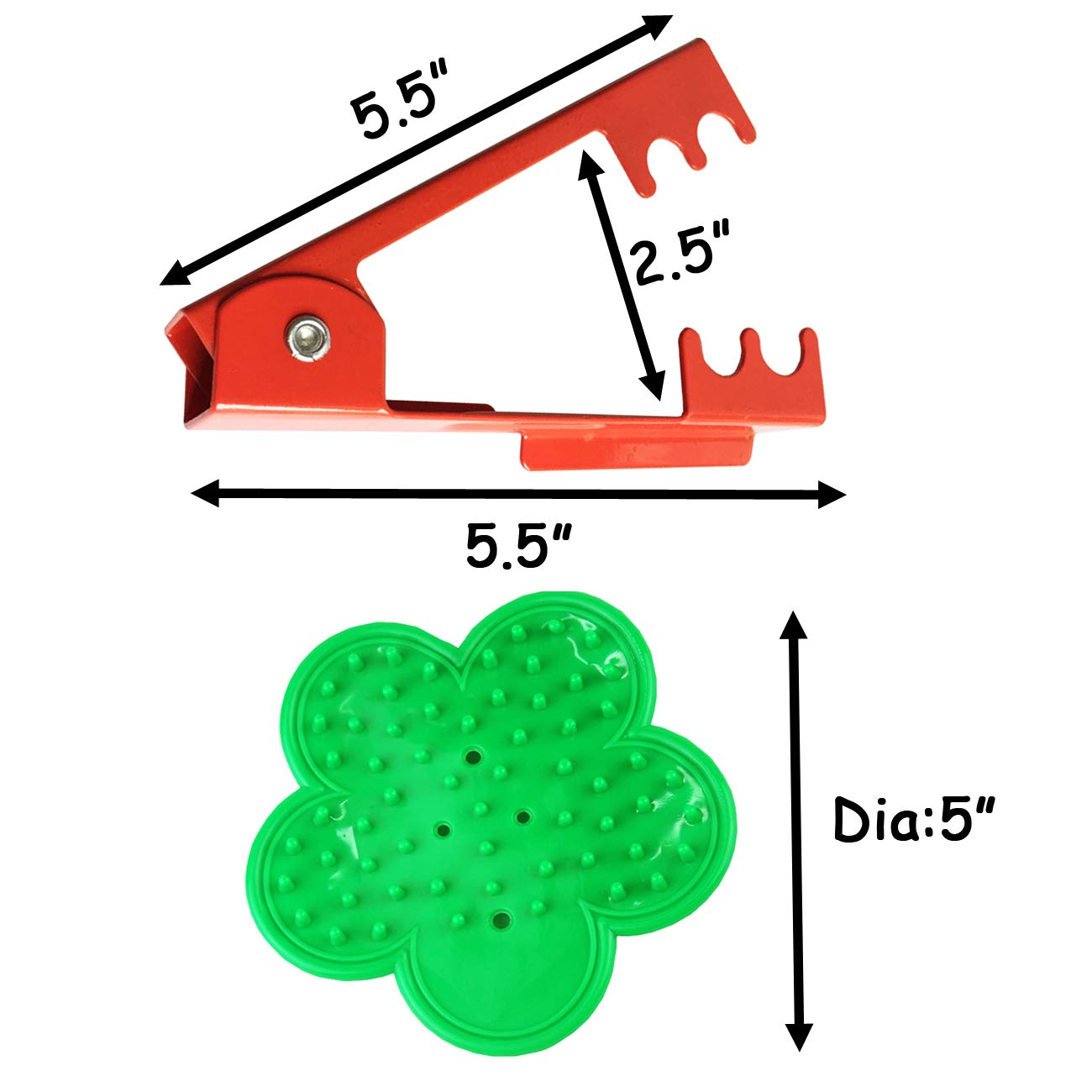 TIHOOD 3PCS Professional Rose Leaf Thorn Stripper Kit Stripping Tool Thorn Remover for Roses & Garden Glove (2 kinds of rose leaf thorn strippers+1 pair glove)