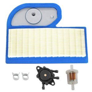 hifrom m137556 air filter with fuel filter fuel pump replacement for john deere lt190 lt180 ltr180 lx277 lx279 lx288 lx280 gt235 gt235e gx325 325 335 345 lawn tractor lawn mower