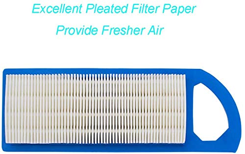 HEYZLASS 5Pack 698083 697153 Air & Foam Pre Filter Cartridge, Compatible with Briggs Stratton Engine Lawn Mower, for John Deere GY20573 Craftsman Air Cleaner and More