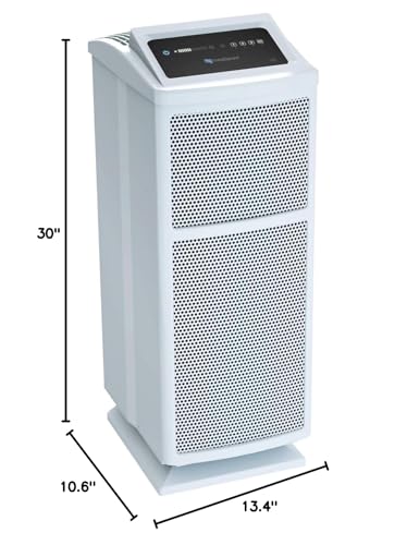 Intellipure Ultrafine 468 Air Purifier - White | Ideal for Medium or Large Spaces Up to 1,200 Square Feet