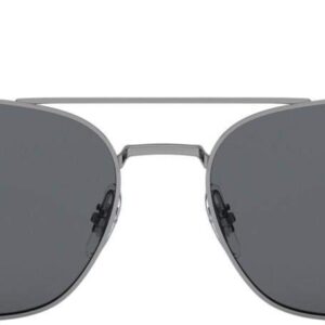 Ray-Ban RB3654 Square Sunglasses, Gunmetal/Dark Grey, 60 mm