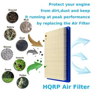 HQRP Primary Filter with Pre-Filter Compatible with John Deere MIU10998 MIU10999 fits X300 X300R X304 Series Lawn Tractors equipped with Kawasaki FH491V Engine