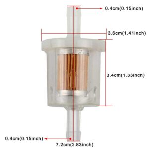 HIFROM M137556 Air Filter with AM107423 Oil Filter Fuel Filter Spark Plug Tune Up Kit Replacement for John Deere LT180 LTR180 LX277 GT235 GT235E Lawn Tractor Lawn Mower