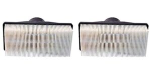 hasmx 102-463 2 pack air filter for stens kawasaki 99999-0383 11013-0727 fr541v fr600v replaces kawasaki 11013-0727, 11013-7050, 99999-0383 mtd km-11013-0727, km-11013-7050, km-99999-0383