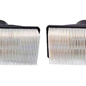 HASMX 102-463 2 Pack Air Filter for Stens Kawasaki 99999-0383 11013-0727 FR541V FR600V Replaces Kawasaki 11013-0727, 11013-7050, 99999-0383 MTD KM-11013-0727, KM-11013-7050, KM-99999-0383