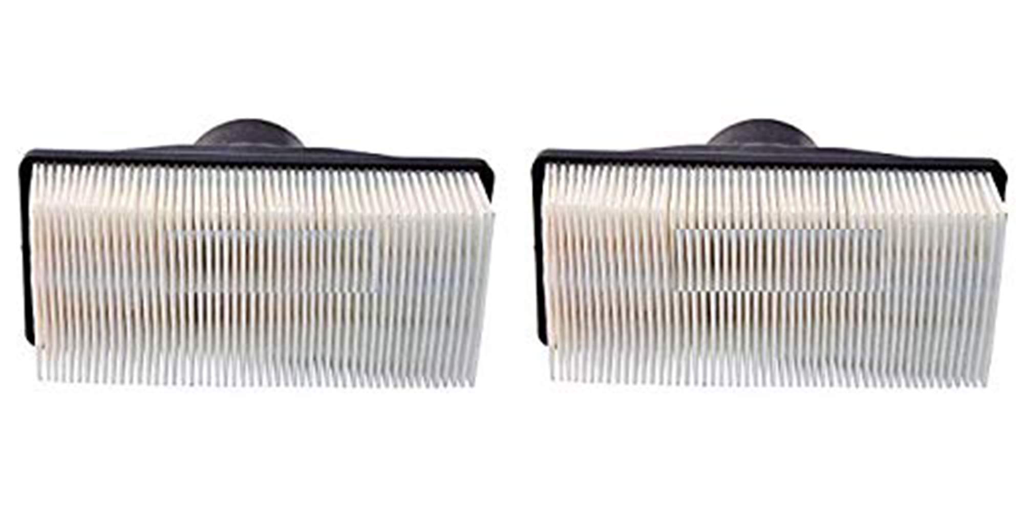 HASMX 102-463 2 Pack Air Filter for Stens Kawasaki 99999-0383 11013-0727 FR541V FR600V Replaces Kawasaki 11013-0727, 11013-7050, 99999-0383 MTD KM-11013-0727, KM-11013-7050, KM-99999-0383