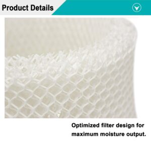 Lemige 4 Pack HAC-504 Humidifier Filters for Honeywell Humidifier HAC-504, HAC-504AW, HAC504V1, HCM350, HCM-350W, HCM-300T, HCM-315T, HCM-600, HCM-710, Replacement Filter A