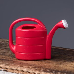 Root & Vessel 30411 Deluxe 2-Gallon Watering Can, Red