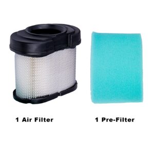 ZLKSKER 792105 Air Filter for B&S 792105 276890 4233 5405 Z245 Z425 J&D GY21057 D160 D170 Lawn Mower Air Cleaner