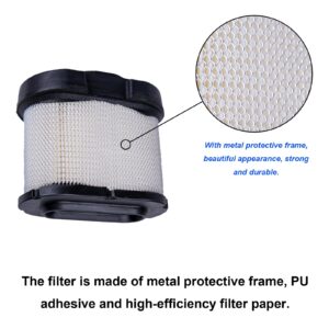 ZLKSKER 792105 Air Filter for B&S 792105 276890 4233 5405 Z245 Z425 J&D GY21057 D160 D170 Lawn Mower Air Cleaner