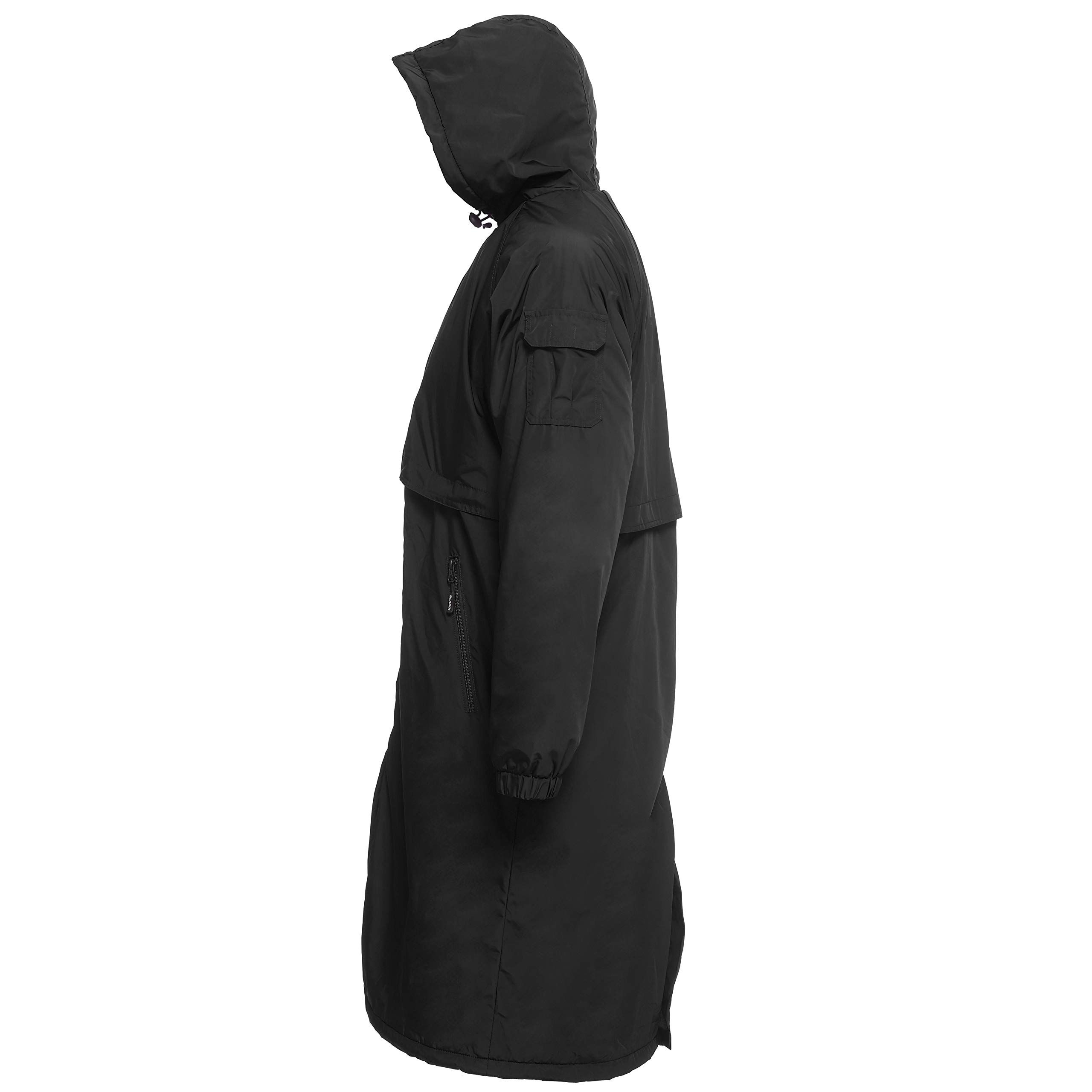 BLARIX Swim Parka (Black, XX-Small)