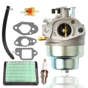 YHL GCV160 Carburetor+Air Filter+Spark Plug for GCV160A GCV160LA GCV160LE Engine HRB216 HRR216 HRS216 HRT216 HRZ216 Lawn Mower