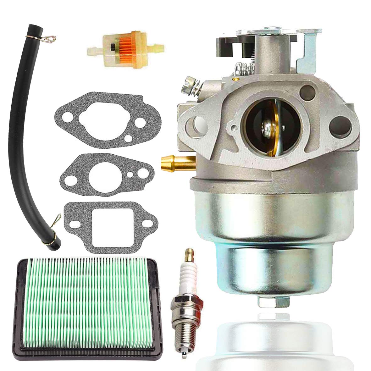 YHL GCV160 Carburetor+Air Filter+Spark Plug for GCV160A GCV160LA GCV160LE Engine HRB216 HRR216 HRS216 HRT216 HRZ216 Lawn Mower