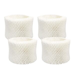 lemige 4 pack hac-504 humidifier filters for honeywell humidifier hac-504, hac-504aw, hac504v1, hcm350, hcm-350w, hcm-300t, hcm-315t, hcm-600, hcm-710, replacement filter a