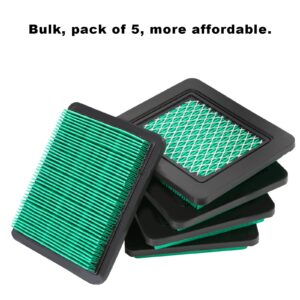 ZLKSKER 5pcs 17211-ZL8-023 Air Filters, Replacement for Honda Engine GC135 GC160 GC160A GC160LA GC160LE GC190 GC190A GC190LA GCV135 GCV160 GCV160A, Lawn Mower Air Cleaner