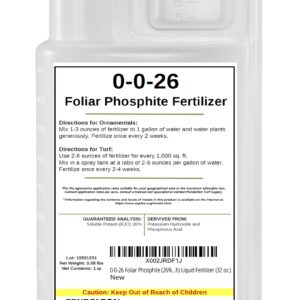 0-0-26 Foliar Phosphite (26% Soluble Potash) Liquid Fertilizer (32 oz.)